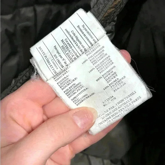 Parajumpers Two-tone Long Chocolate Brown Down Feather Puffer Ski Jacket Size XS - Picture 10 of 14